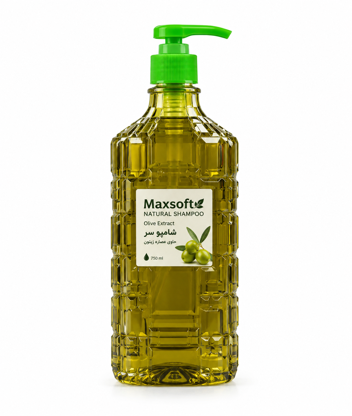 شامپو سر 800 گرمی maxsoft