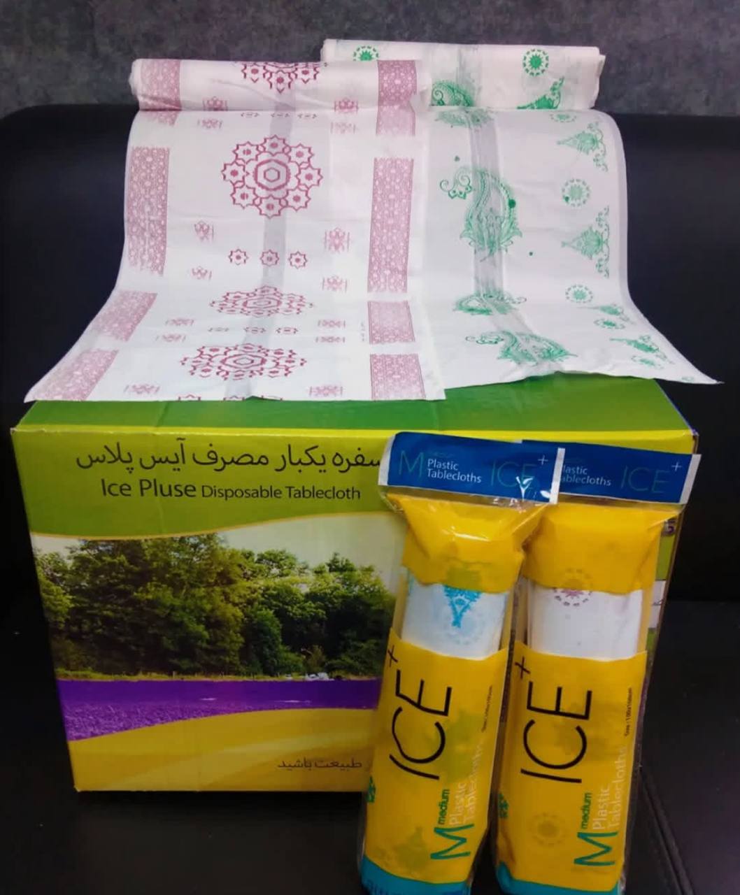 سفره یکبار مصرف 350 گرم آیس